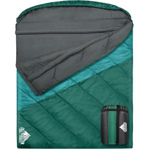 AGEMORE Sleeping Bag for Adults, Double and Single Size, Lightweight Portable Camping Sleeping Bag with Draft Tubes, Fit for Warm & Cold Weather Camping Hiking Backpacking Or Traveling (Single ( 90*35in))
