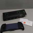 Spican Switch Controllers for Nintendo Switch/OLED Controller, Full-Size Switch Joy-pad for Better Handheld Mode, Switch Accessories Wireless Pro Controller with RGB Light/Battery/Turbo/Macro/4 Game Slot (6.2"/7", Black)