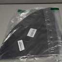 19-Inch Squirrel Proof Baffles for Protecting Outside Pole Bird Feeders and Bird Houses, Pole Mount Squirrel Guard Stopper(Black,2 Packs)