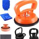 Car Dent Puller, Dent Remover Tool for Car, Paintless Dent Removal Kit,Hail Dent Removal Kit,Orange Dent Puller Suction Cup for Dent Remover,Glass,Screen,Moving