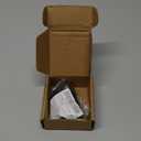 Car Front Left Exterior Door Handle Lock Cover fits for Ford Fusion 2013 2014 2015 2016 2017 2018 2019 2020 DS7Z 54218A15-DC Door Handle Lock Bezel Cover Cap Phantom Grey with Bright Stripes