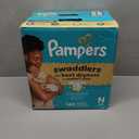 Pampers Swaddlers Diapers, Size 0 (up to 10 lbs), 140 Count, Absorbent, Keeps Baby Dry and Comfortable, Skin Safe Disposable Baby Diaper 