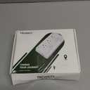 2000W Voltage Converter US to Europe, 220V to 110V Converter for European Travel, Power Adapter for Hair Dryer, European Travel Plug Adapter with 3 AC 2 USBC 2 USBA Ports & EU/UK/AU/IT Plugs (White)