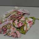RoseSeek Women's 3 Piece Floral Bikini Sets Halter Bras and Thongs with Tie Front Skirts Summer Beachwear, Multicolor M