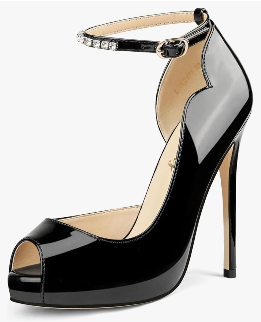 Eithy Women's Thin High Heels Pumps Platforms Shoes for Party Daily Wears