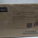 Megiu 12 Volt Refrigerator Portable Car Freezer 13.5 Quart (12.8 Liter) Compressor Cooler 12V/24V DC 110240 Volt AC for Truck Van RV Camper SUV Boat Travel Camping Road Trips Tailgating -18~+15