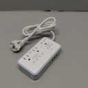 220V to 110V Voltage Converter US to Europe, 2000W Max International Power Converter with 4 USB Charging, Power Converter for European with Travel Plug Adapter (White)