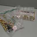 56 Pcs Brass DOT Air Line Fittings kit with Brass Bushings Push to Connect Fittings Push Lock DOT Air Fittings NPT Thread & Quick Connect Air Hose Fittings