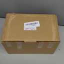 DBF Outdoor Solar Gutter Lights - Solar Fence Lights Outdoor Waterproof LED Deck Lighting Wall Mount Decorative Auto On/Off for Eaves Yard Garage Garden Deck Patio Railing (6 Pack) (Black)