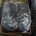 2 Pack 2.7 Gal Bathroom Trash Can with Lid, Automatic Trash Can Small Smart Garbage Can Touchless, Slim Motion Sensor Waterproof Plastic Trash Bins for Bedroom Office Kitchen Toilet Black