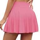 EARKOHA Tennis Skirts for Women High Waisted Athletic Skort Golf Workout Sport Running Pickleball Skorts with Pockets, Medium