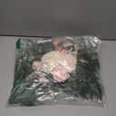 AitnWoy Artificial Wedding Arch Flowers Kit 2 PCS Dust Rose Flowers Silk Peony Floral Swag Welcome Sign for Wedding Ceremony Party Home Garland Decor (Pink)