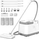 Portable Pressurized Handheld Steam Cleaner for Home, Car, 21 Accessories