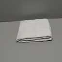 KOUFALL White Semi Sheer Curtains 63 Inch Length for Bedroom 2 Panels Grommet Faux Linen Cotton Privacy Light Filtering White Textured Curtains for Living Room Kids Nursery