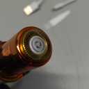 Finishing Touch Flawless Women's Painless Hair Remover, Rechargeable,White/Gold Eyebrow & Facial Trimmer: 2 in1 Rechargeable