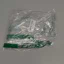 10 Long Clear Straws - Hard Clear Plastic Reusable Drinking Straws + Sturdy Cleaning Brush - for Tumblers, Mason Jars, Milkshakes and Smoothies - Dishwasher Safe BPA Free (Medium Width / Long 9" / 10 count, Transparent)