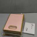 Kolldenn 30 Pcs Thank You Gift Bags with Handles 10.2 x 7.1 x 3.2 Inch Elegant Party Favor Bags with Ribbon Bow for Wedding Bridal Birthday Bridesmaid Holiday Party Supplies (Pink)