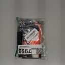 20 Pack Black Door Hinges 3 Inch, Stainless Steel Folding Hinges Interior Hinge Black Butt Hinge for Furniture Wooden Box Chest Window Case Lid Home Use