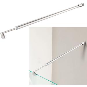 Shower Door Glass Support Bar