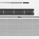 LG 8,000 Window Air Conditioner, 115V, 350 Sq.Ft. (14' x 25' Room Size), Quiet Operation, Electronic Control with Remote, 3 Cooling & Fan Speeds, Auto Restart, 8000 BTU, White