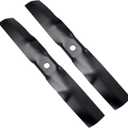 showingo M170642 Lawn Mower Blades Replacement for John Deere UC22008 | Compatible with X330 X350 X354 X370 X380 Z335 ELawn and Garden Tractors Z335M Z345M Z345R Trak Mower for 42 Inch Deck2 Pack