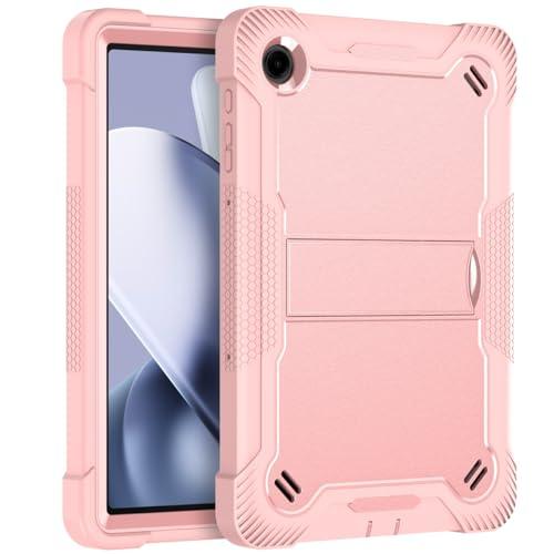 Suttkue Case Compatible with T-Mobile REVVL Tab 2 2025 Tablet, 10.1 inch with Stand Anti-Shock Dual Layer Case for REVVL Tab 2-Pink