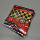 2 x Race Car Balloons - Checkered Balloons Lightning Bolt Balloon Tire Balloon for 5th Cars Birthday Decorations - Race Car Birthday Party Decorations