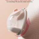 NCVI Wearable Breast Pump, in-Bra Hands-Free Electric Pump with Hospital-Grade -300mmHg Suction, Portable & Rechargeable, 4 Modes 9 Levels for Home, Work & On-the-Go