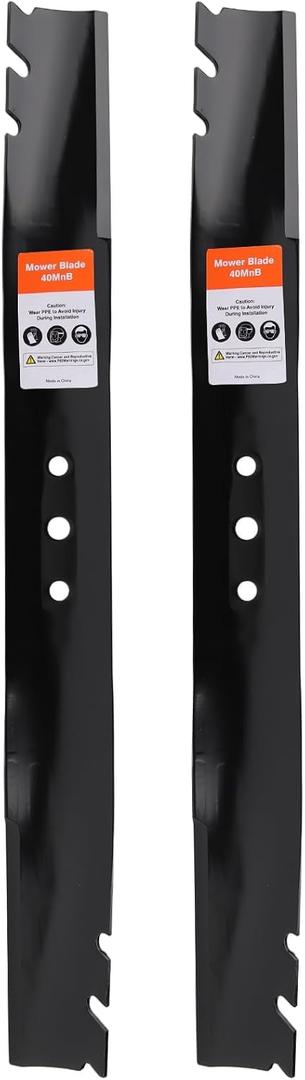 Hipa 2 Pack 131-4547-03 Mulching Blades Set for Toro 22 Inch Recycler Lawn Mower Lawn Tractor Model Parts Replace 108-9764-03 Mower Blade
