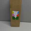 WONDROUS' DECO Wooden Christmas Tree Figurine, Tabletop Pink and Gold Tree Figurine, Set of 2 Desk Centerpieces for Christmas Decor