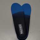 Plantar Fasciitis Insoles for Men Women - Orthotics Inserts, Shoe Insoles Arch Support Flat Feet Inserts Work Boot Insole (Mens 10-10 1/2 | Womens 12-12 1/2) (Blue)