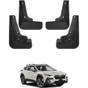 Autorder Mud Flaps Fit for 2024-2025 2026 Subaru Crosstrek Accessories Splash Guards Mudflap Fender Flares Front and Rear Mud Guard Set 4PCS