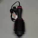 Hair Dryer Brush Blow Dryer in One, 4 in 1 Styling Tools Blow Dryer with Ceramic Oval Barrel, Hair Dryer and Styler Volumizer, Hot Air Straightener Brush for All Hair Types