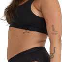 Organic Basics Women's Soft Touch Brief Underwear (Black)
