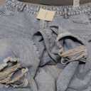 Women's High Waisted Ripped Wide Leg Denim Pants Casual Loose Fit Jeans XXL