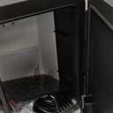 Frigidaire Mini Personal Fridge Cooler, Countertop, Holds Up to 10L/15 Cans, Brushed Black Stainless Rugged Design, Portable for Skincare, Makeup, Car, Office, Bedroom, Dorm Room, or Cabin