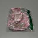 QLOVEA Crossbody Bags for Girls Travel, Initial Cross Body Bags for Kids Girl Gifts Pink Small Fanny Packs Sling Bag for Girl Personalized Friend Birthday Gifts for Girls Kid Daughter Gift (Pink S)