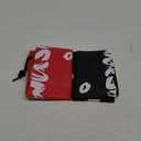 HOMEST 2 Pack XL Wash Me Travel Laundry Bag, Dirty Garments Organizer, Large Enough to Hold 4 Loads of Clothes, Easy Fit a Hamper or Clothing Basket, Black and Red ((-Wash me)Black & Red)
