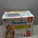 Pampers Sensitive Baby Wipes, Water Based, Clinically Proven, Hypoallergenic, and Unscented for Babies, 1344 Wipes Total (16 Flip-Top Packs) 