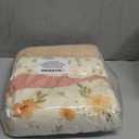 Muslin Crib Sheets, 52"x28" Fitted Crib Sheet for Baby Girl and Boy, 4 Pack Soft Cotton Cover for Standard Crib Baby Bed and Toddler Mattress (Floral, Pink and Brown)