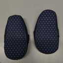 LONSOEN Baby Girls Boys Loafers Prewalker Dress Crib Shoes (Size 11, Deep Blue)
