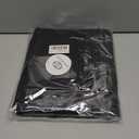 Hat Organizer for Closet, 8.6" Width Widened Design, Large Hat Box, Baseball Cap Storage Bag with Carrying Handles & Lid, Solid Structure with Plastic Boards (Black)