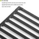 7637 Grill Grates for Weber Spirit E210,17.5 Inch Grill Parts for Weber Spirit E210 , E220 ,S210 ,S220 ,S215 with Front Control,Cast Iron Replacement Parts for Weber Spirit 200 & GS4 Spirit II E210