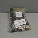 3 x The Beginning of a New Chapter Banner Funny Going Away Party Graduation Happy Retirement Party Decorations Supplies Glitter Black Gold Goodbye Farewell Party Decoration for Coworker Friends Graduates