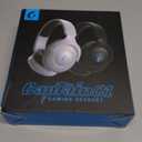 Rumoon Wireless Gaming Headset for PS5, 2.4GHz Gaming Headset with Mic, 45H Battery, Surround Sound, Noise Cancelling Over Ear Headphones Bluetooth 5.3, for Xbox Needs 3.5mm Cable - White