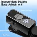 Wireless Auto Clicker for iPhone, iPad & Android Rechargeable Screen Tapper for TikTok, Live Streams, Likes, Games & Repetitive Tasks 107 Adjustable Speeds for Social Media & Gaming (Black)