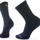 Smartwool Unisex Everyday Athletic Crew Socks (Blue, M)