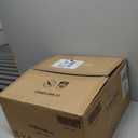 Hidden Litter Box with Faux Plant, Large Cat Litter Box with Rattan Pattern, Heavy Duty PP Material Litter Box Enclosure Furniture for Home Decor, Black