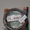 Giraffe Tools Short Leader Hose 3ft x 5/8", Heavy Duty Garden Water Hose, Flexible & Lightweight Hybrid Hose with Swivel Handle, Female to Female Fittings