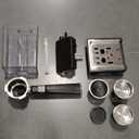 Chefman 6-in-1 Espresso Machine with Steamer, Automatic One-Touch Coffee Maker, Single or Double Shot Cappuccino Machine, Latte Maker, Espresso Maker with Milk Frother, Black